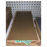 6in x 12in Aluminum back flashing x3