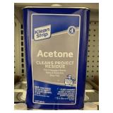 Single quart Acetone x10