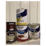 Misc stain and paint sold one money