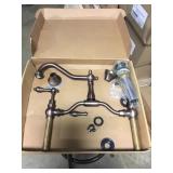 12in lavatory faucet with drain damaged