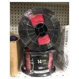 14 solid THHN wire 500ft roll x2