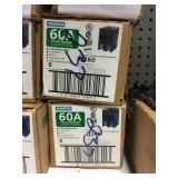 60amp circuit breakers x3