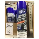 Gunk tire & wheel cleaner x12