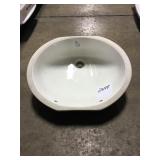15inx19in Oval Sink