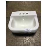 Mansfield 16in x 13in Wall Hung Sink x2