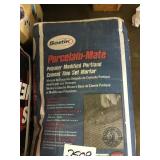 50lb White Cement Thin Set Mortar Bag x2