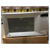 GE White Microwave
