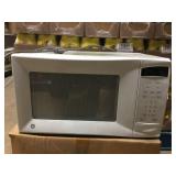 GE White Microwave