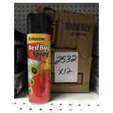 Bed bug spray by the can x12