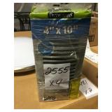 4in x 10in Floor Register by the Piece x4