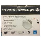 5" E-Pro LEd Recessed Light x 6