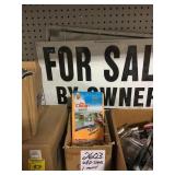 Mr Clean Cham-It & For Sale By Owner Signs