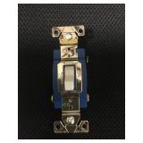 White Single pole switch x 50