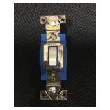 White Single Pole switch x 50