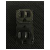 Black Duplex Receptacles x 100