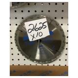 TCT Pacer Carbide Tooth Blade x10