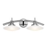 Kichler 6162CH 2 Light Wall Mt Bath Wall Light X2