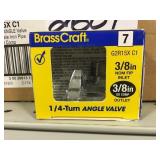 1/4 turn angle valve x 20