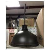 Fluorescent Pratt Street Meal Pendant light x 2