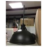 Fluorescent Pratt Street Meal Pendant light x 2