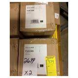 Feiss 1-light huntly pendant ORB finish x2