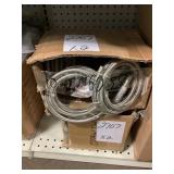 60in steel braided ice-maker lines by the box