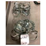 4in dia. hose clamps by the bundle x 2