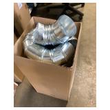 4" Galvanized Adjustable Elbows by the box x2