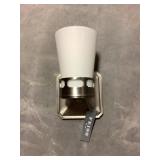 vanity 1-light wall sconce satin nickle finish