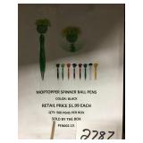 Black Moptopper spinner ball pens