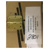 3.5in brass door hinges x 100