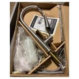 Single handle kitchen faucet SS Finish