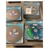 8in mixed abrasive blades sold for one $