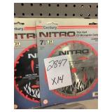 7-1/4 carbide tipped saw blades x14