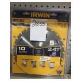 Irwin 10 inch 24 tooth saw blade