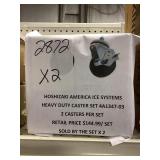 Heavy Duty Caster set x 2