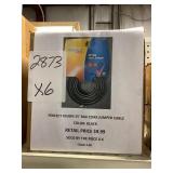 25 ft RG6 Coax jumper cable x 6