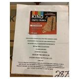 Kind Peanut butter granola bars x 24 boxes