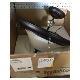 Sea Gull lighting semi flush pendant