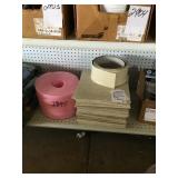 Sill seal, vinyl base, glue down floor 1$