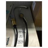 Kohler Chrome wide spread kitchen faucet