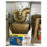 2 inch x 1-1/2 copper L.A traps x 8
