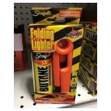 5 Folding Lighter w/Butane Refill for One Money