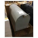 Silver Gibraltar Galvanized Steel Mailbox