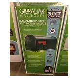 Mixed Gibraltar Galvanized Steel Mailbox x3