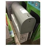 Gray Gibraltar Galvanized Steel Mailbox