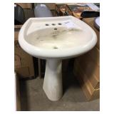 21" Eljer Pedestal Sink