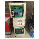 Heavy Duty Large Drum Liners by the Box x3