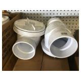 4" PVC Backwater Valve by the Piece x4