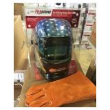 Firepower Welding Helmet & Gloves